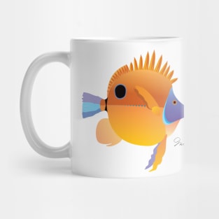 Yellow Fish Mug